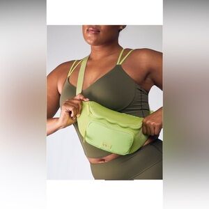 VSX Neon Green Mesh Waist Bag
